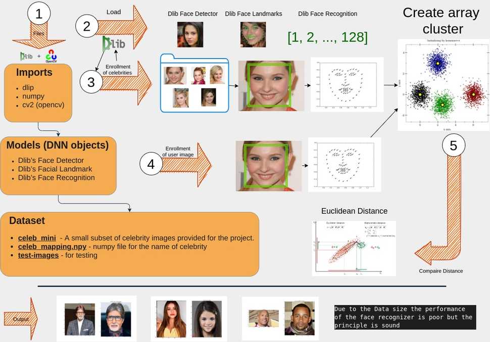 Image input and what is expected as output diagram